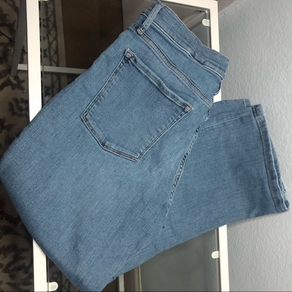 Banana Republic High Rise Cropped Flare Jeans - Picture 5 of 6